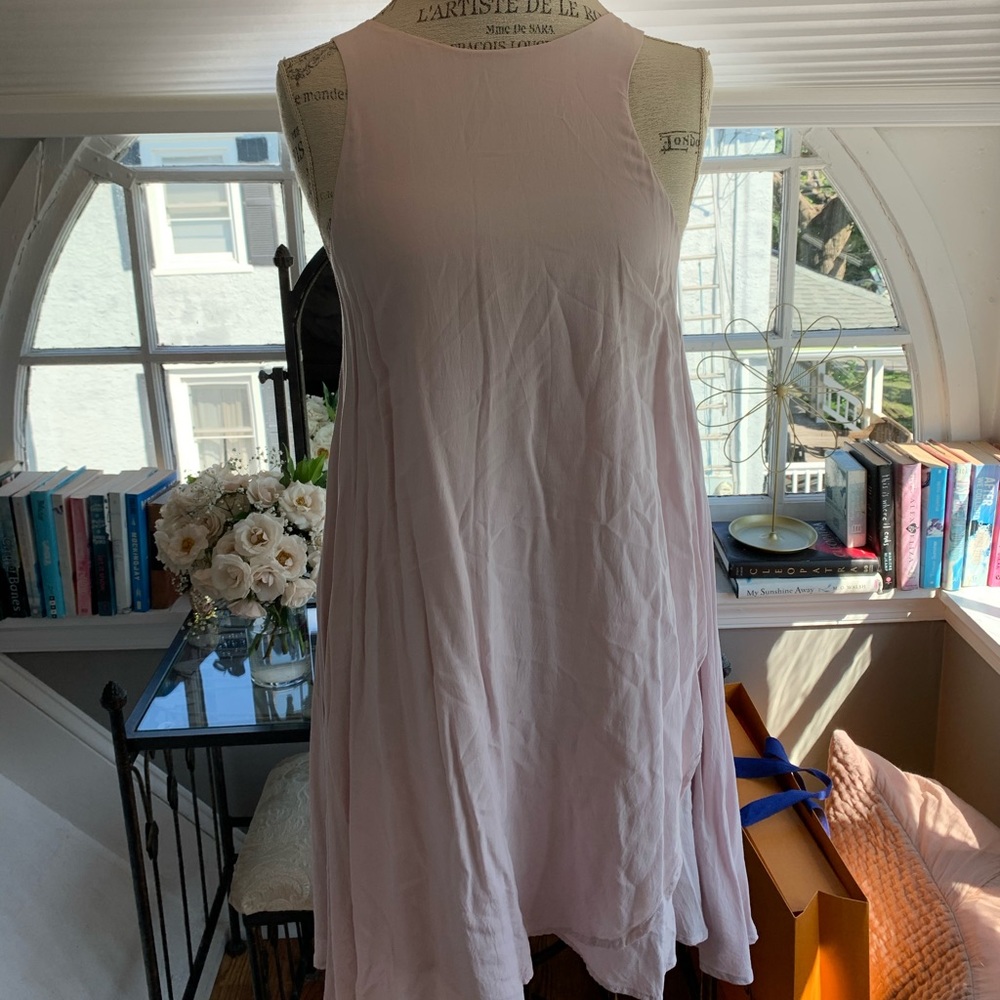 Silence and noise pink flowy dress